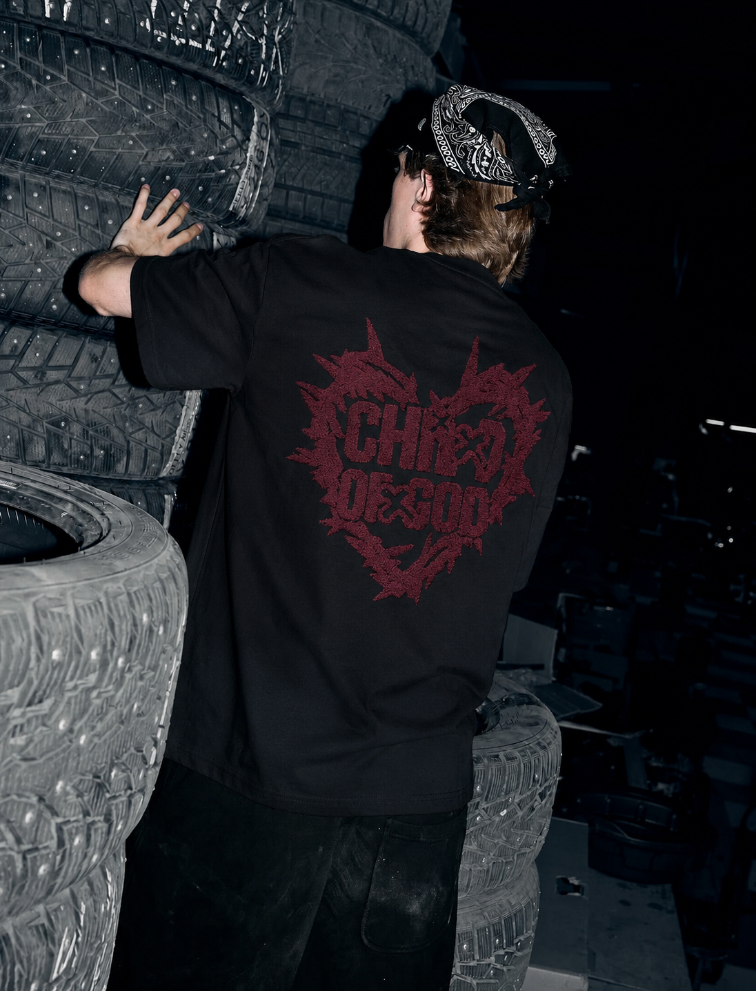 Red Venom Oversize T-Shirt